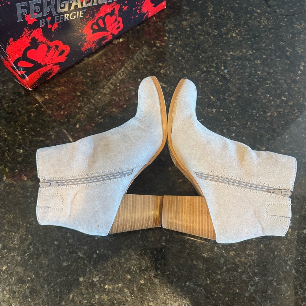 Felicitous Women's Beige Ankle Booties - Picture 8 of 11